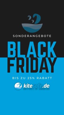 Black Friday 2025 - Black Friday 2025 – Bis zu 25 % Rabatt auf Kite & Wing | Kitesafe