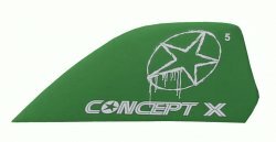 CONCEPT X Kitefinne HC green 6cm