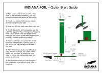 INDIANA Wind/SUP Foil 1100P Complete *gebraucht*