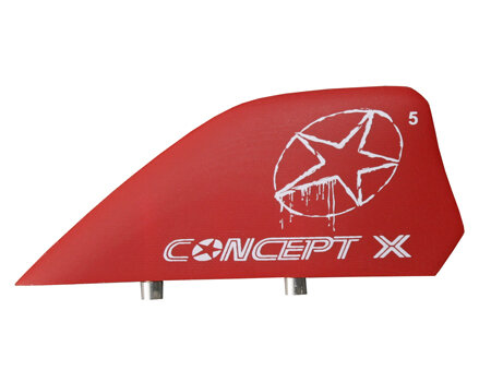 CONCEPT X Kitefinne G10 red 6cm