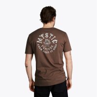 MYSTIC One Eye Tee dark brown/736 XXL Ausstellungsstück