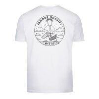 MYSTIC Gravity Tee white/100 XL Ausstellungsstück