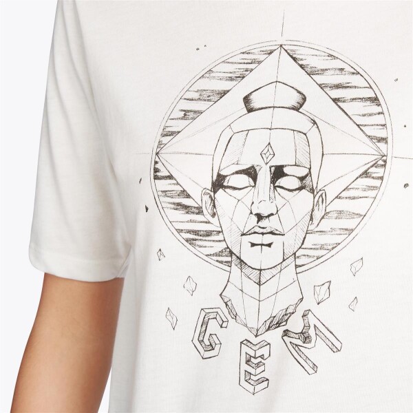 MYSTIC Gem Tee white/100 M Ausstellungsstück