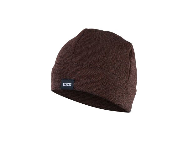 ION Wooly Beanie SS24 900/430 black/orange 48/S