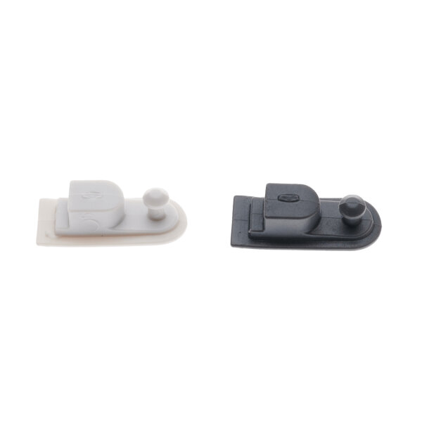 DUOTONE Rubber Plug Pair Click Bar (SS17-onw) SS22 light grey-dark grey