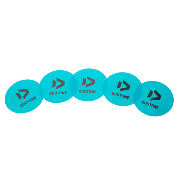 DUOTONE Air Port Valve Protect. Patch (SS15-onw) (5pcs) SS22 turquoise