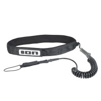 ION Wing/SUP Leash Core Coiled Hip Safety SS22 black S-M(10)