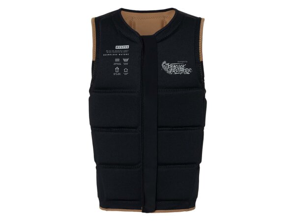 MYSTIC Peacock Impact Vest Fzip Wake 2024