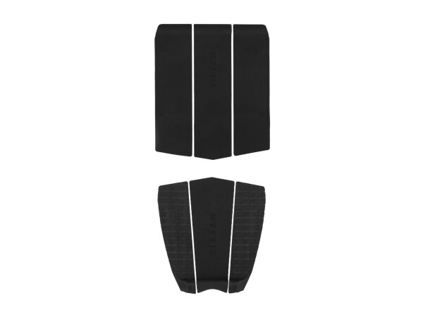 MYSTIC 3 Piece Tail + Front Traction Pad Black