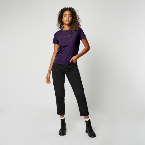 MYSTIC Brand Tee Women Deep Purple S