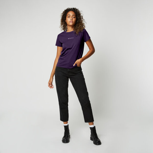 MYSTIC Brand Tee Women Deep Purple M