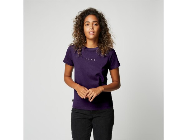 MYSTIC Brand Tee Women Deep Purple M