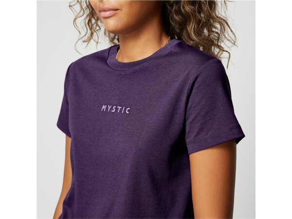 MYSTIC Brand Tee Women Deep Purple M