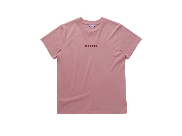 MYSTIC Brand Tee Women Dusty Pink XS