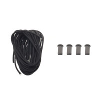 DUOTONE Laces for Duotone Boots (SS20-onw) SS24 black...