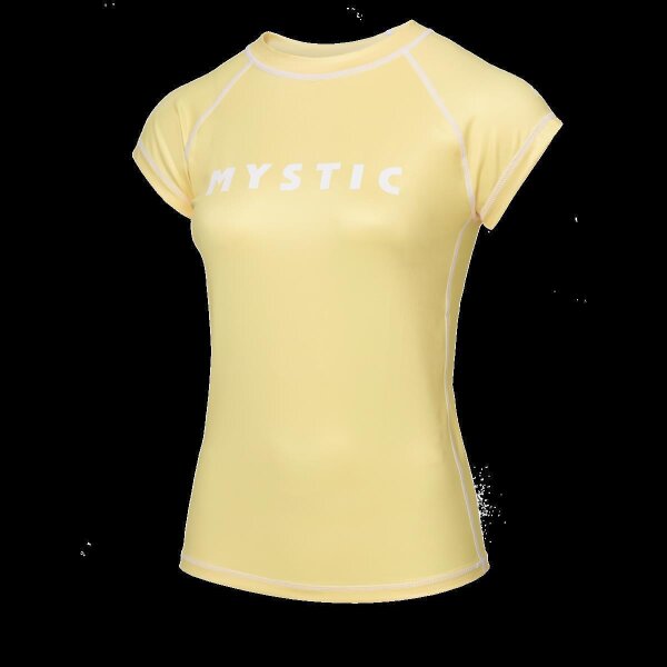 Mystic Star S/S Rashvest Women Pastel Yellow-S Aussteller