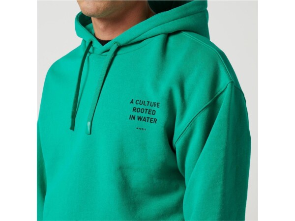 MYSTIC Culture Hood Sweat Bright Green L Aussteller