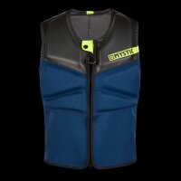 Mystic Block Impact Vest Fzip Kite Navy/Lime XS