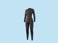 MYSTIC Evolve Fullsuit 4/3mm Fzip Women