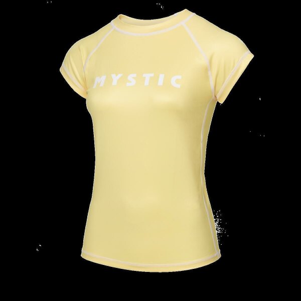 Mystic Star S/S Rashvest Women Pastel Yellow-XL AUSSSTELLER