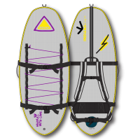 Indiana 43 Pump, Surf & Wing Le Doigt Carbon