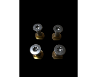 Indiana Foil 4 pcs Baseplate Screws 30 mm + Nuts