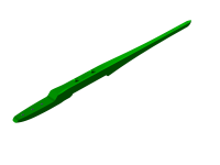 Indiana Foil HP Alu Fuselage 715 Heavy Duty