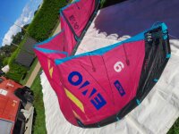 DUOTONE Evo SLS SS25 C11:pink/blue 09.0*Testkite*