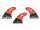 CONCEPT X Kite / Surf Fin Future Waveblade Honeycomb rot-carbon Thruster