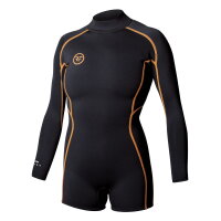 Ride Engine Womens Sensor 2mm Back Zip Long Sleeve...
